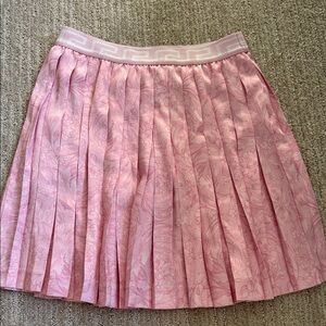 Versace Pink Patterned Kids Skirt